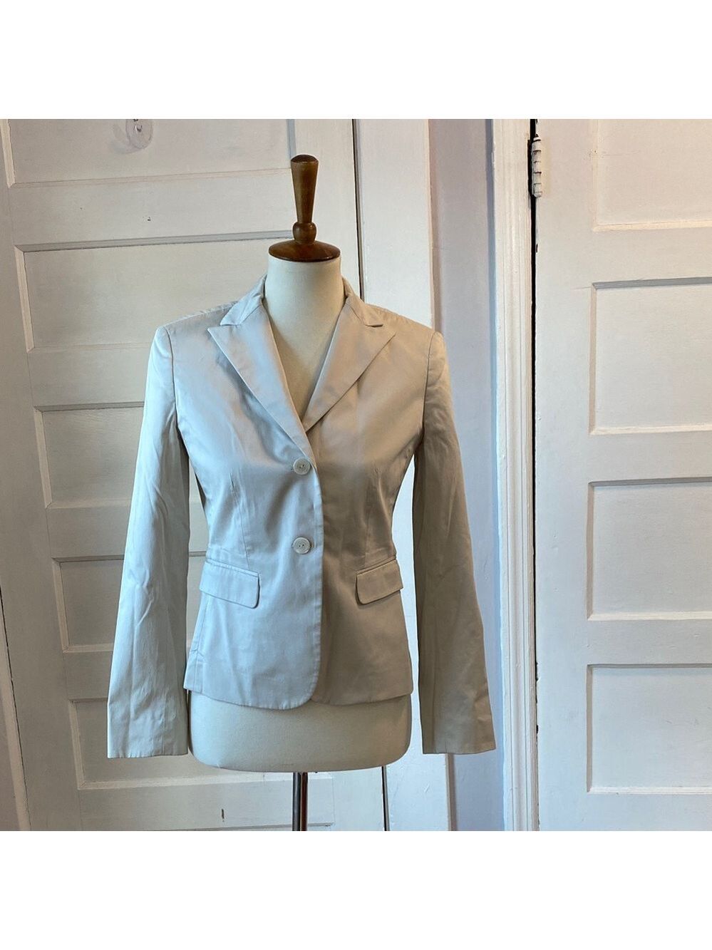 Brooks Brothers Beige Blazer, Size 4P